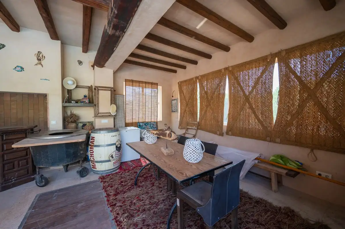 Cocina de Casa o chalet de alquiler en Sant Josep de sa Talaia con Aire acondicionado, Calefacción y Jardín privado