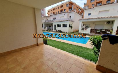 Exterior view of Single-family semi-detached for sale in Pedreguer  with Terrace and Balcony