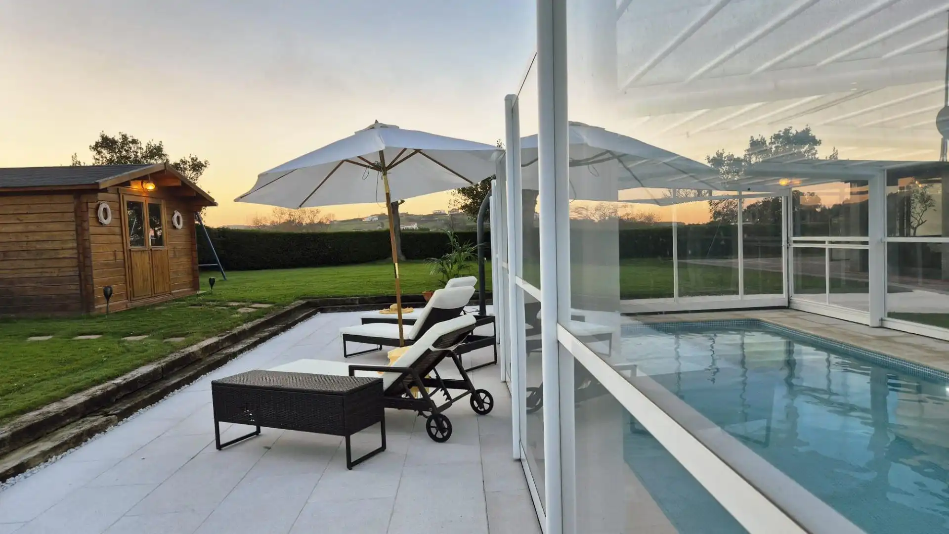 Terraza de Casa o chalet en venta en Gozón con Calefacción, Jardín privado y Terraza