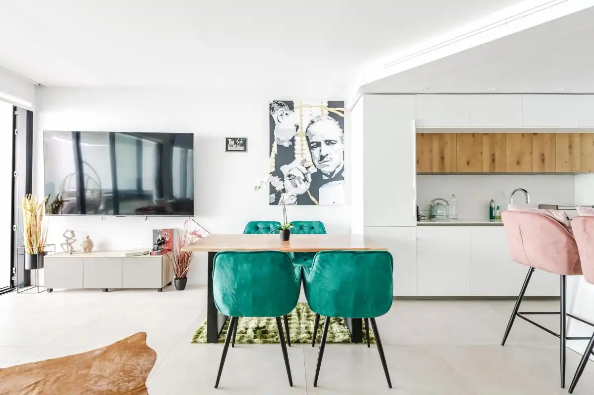 Wohnzimmer von Erdgeschoss zum Verkauf in Fuengirola mit Heizung, Terrasse und Abstellraum