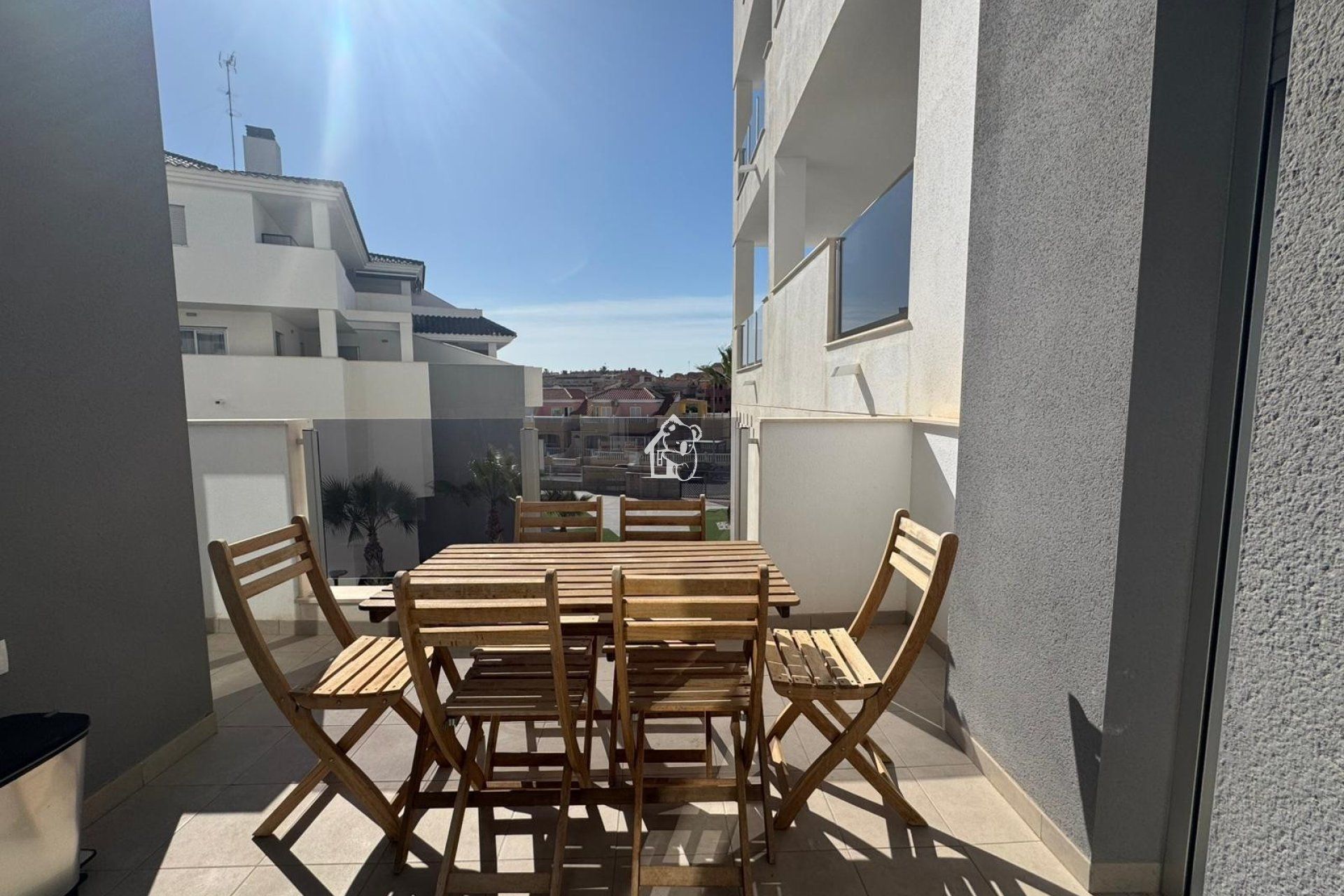 Terrassa de Apartament de lloguer en Orihuela amb Aire condicionat, Terrassa i Moblat