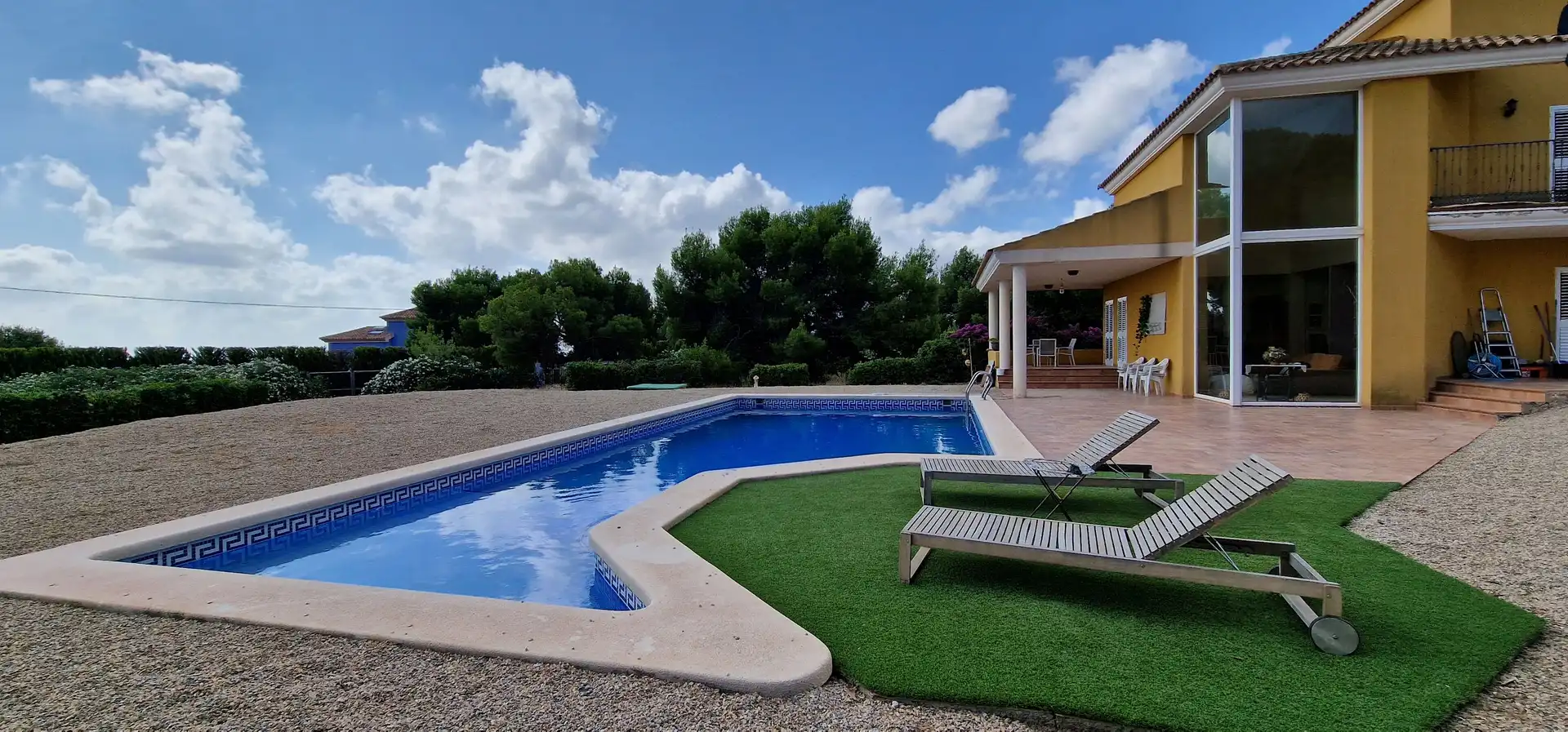 Schwimmbecken von Haus oder Chalet zum Verkauf in Totana mit Heizung, Privatgarten und Terrasse