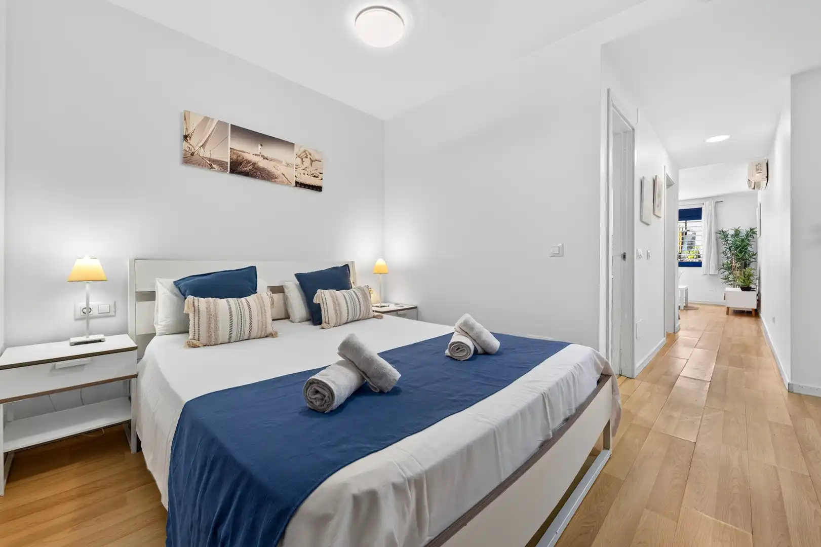 Dormitori de Apartament en venda en Málaga amb Aire condicionat i Moblat