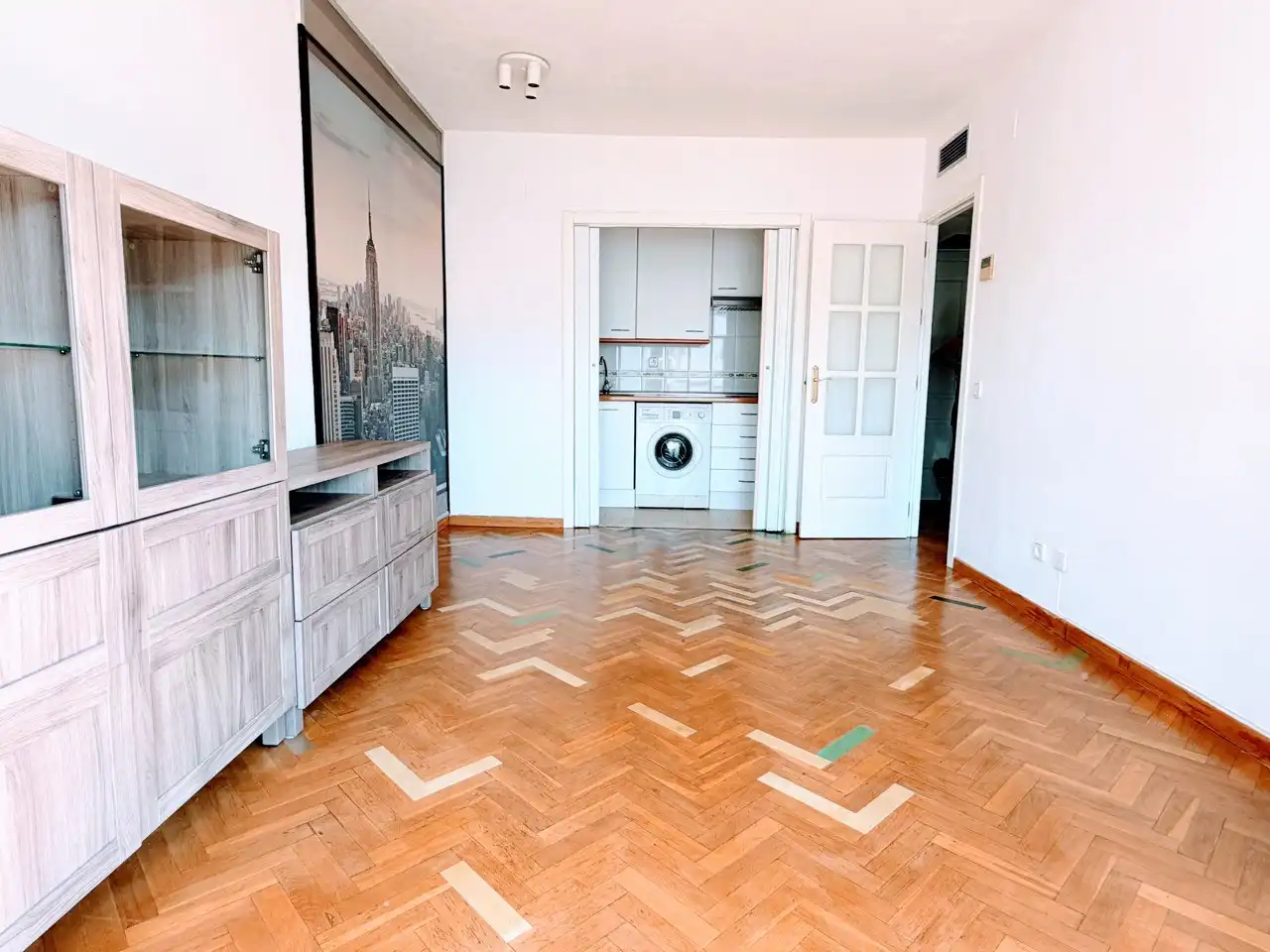 Sala de estar de Piso de alquiler en Madrid con Amueblado