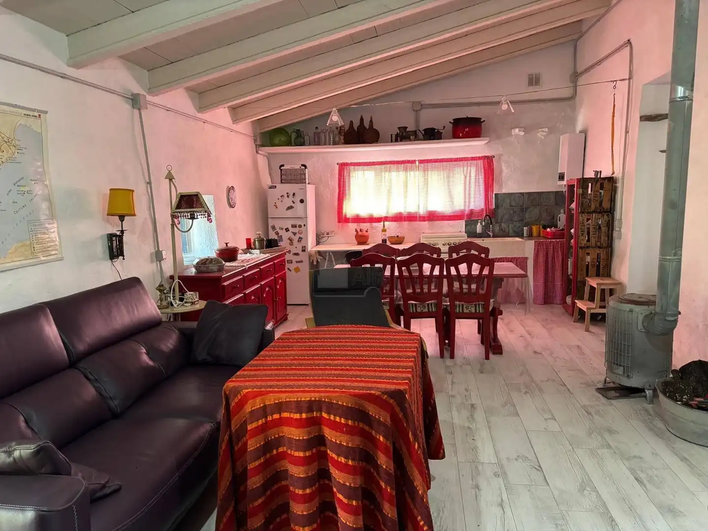 Cocina de Finca rústica en venta en Segura de León con Jardín privado, Terraza y Amueblado