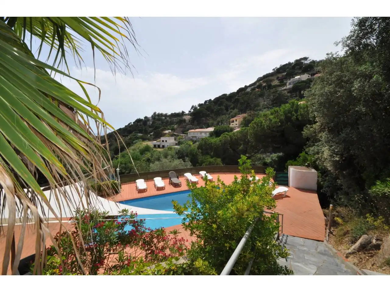 Swimming pool of Houses for sale in Lloret de Mar  with Private garden, Swimming Pool and Furnished
