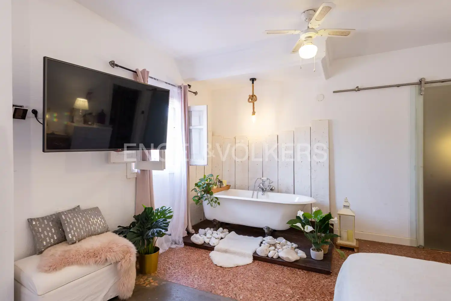 Habitación de Casa o chalet en venta en Pedralba con Aire acondicionado, Calefacción y Jardín privado