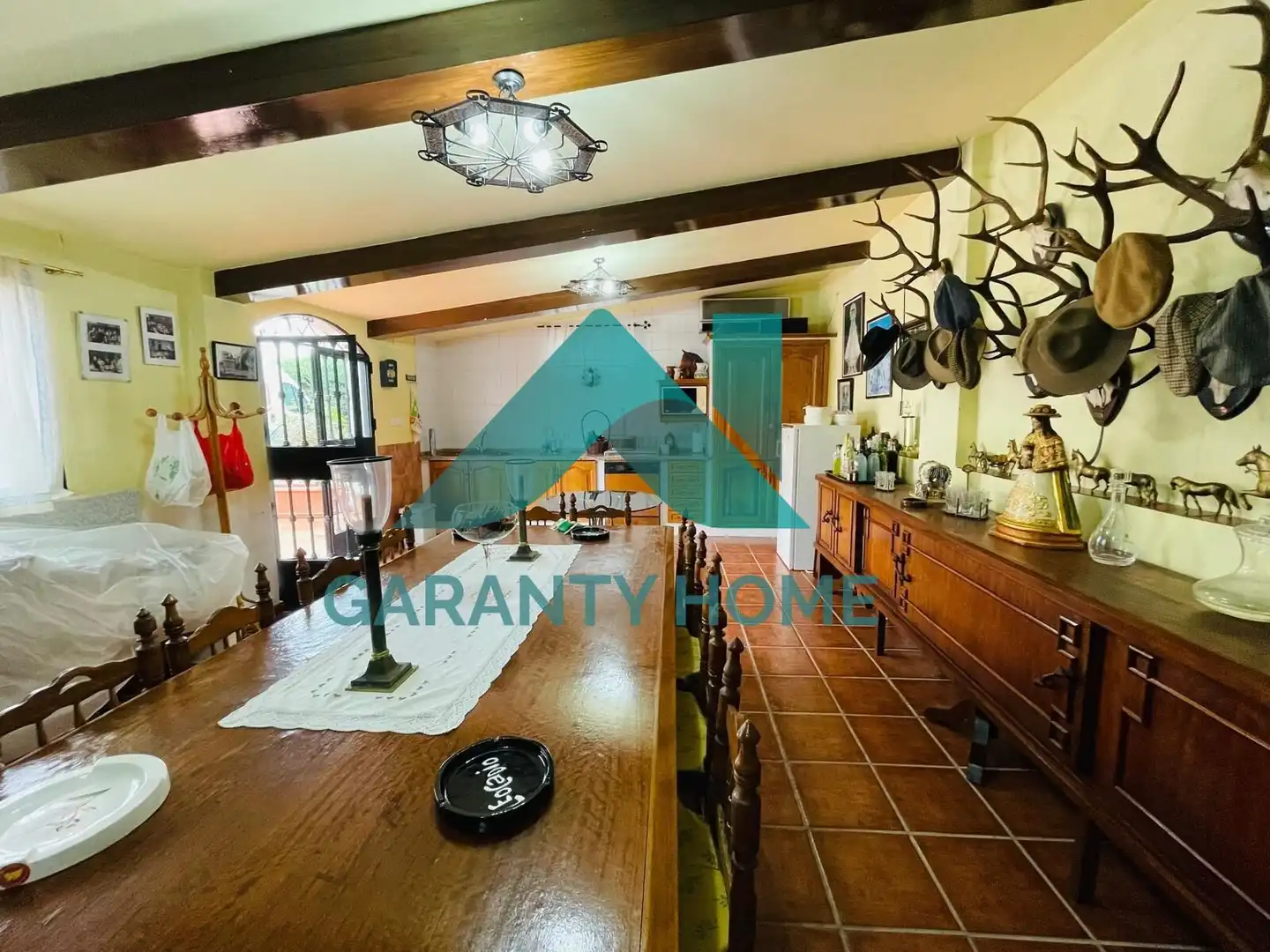 Kitchen of Houses for sale in Casar de Cáceres  with Air Conditioner, Private garden and Terrace