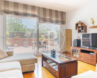 Sala d'estar de Pis en venda en Sant Quirze del Vallès amb Aire condicionat, Calefacció i Jardí privat