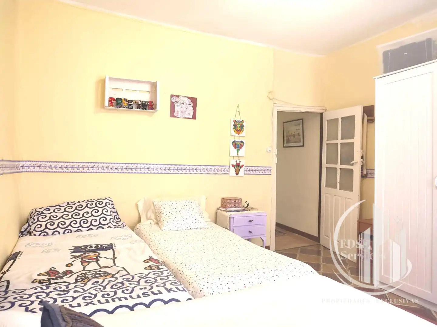 Habitación de Casa adosada en venta en San Vicente de la Sonsierra con Terraza, Amueblado y Horno