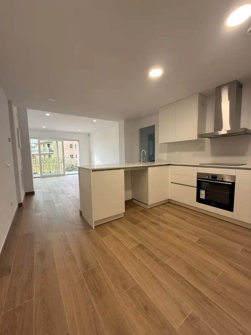 Cocina de Piso de alquiler en Cabrera de Mar con Aire acondicionado y Balcón