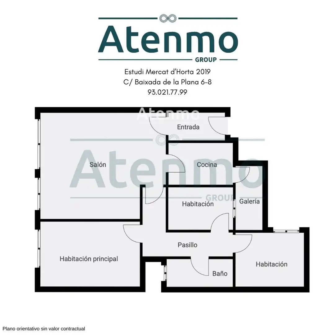 Flat for sale in Barcelona  with Air Conditioner and Heating
