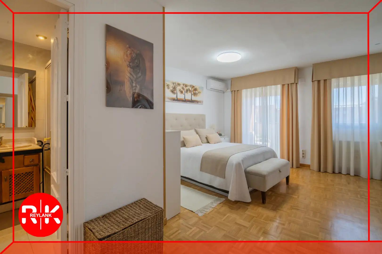 Bedroom of Flat for sale in Torrejón de Ardoz  with Air Conditioner, Heating and Private garden