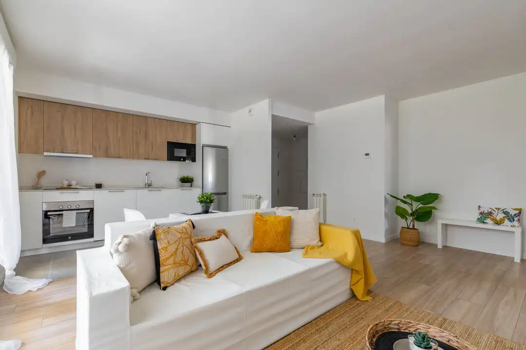 Sala de estar de Piso en venta en Irun  con Calefacción y Terraza