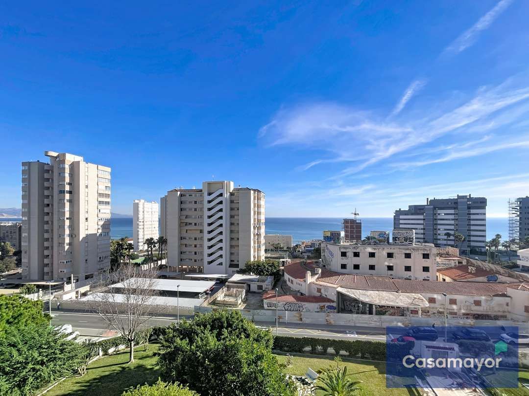 Exterior view of Flat for sale in Alicante / Alacant  with Air Conditioner, Private garden and Terrace