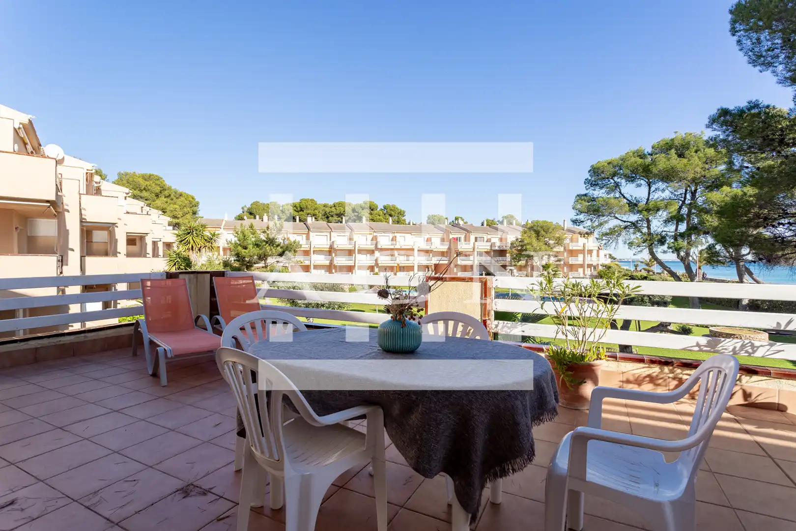 Garden of Flat for sale in Mont-roig del Camp  with Terrace, Furnished and Oven