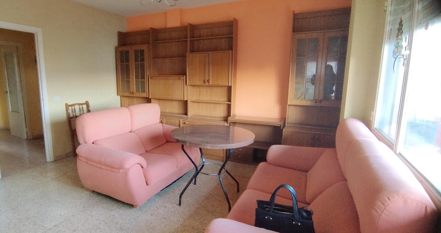 Sala d'estar de Pis en venda en Plasencia amb Aire condicionat, Terrassa i Moblat