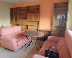Living room of Flat for sale in Plasencia  with Air Conditioner, Terrace and Furnished