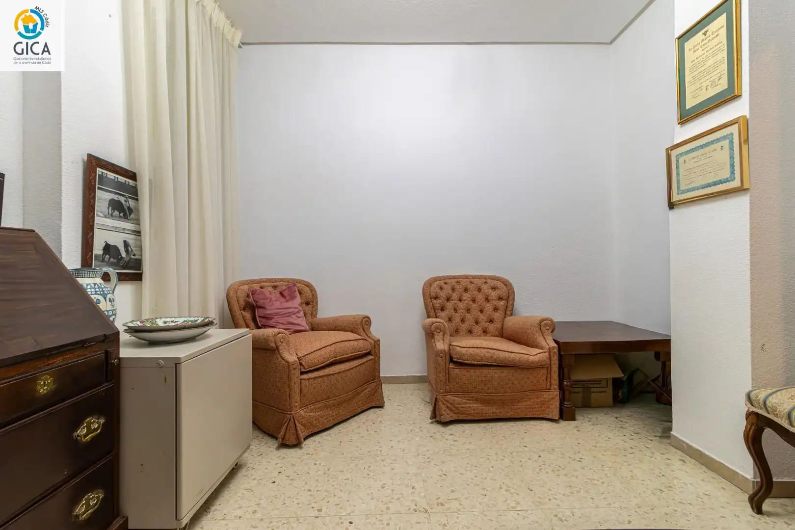 Sala d'estar de Pis en venda en Jerez de la Frontera amb Aire condicionat, Terrassa i Traster