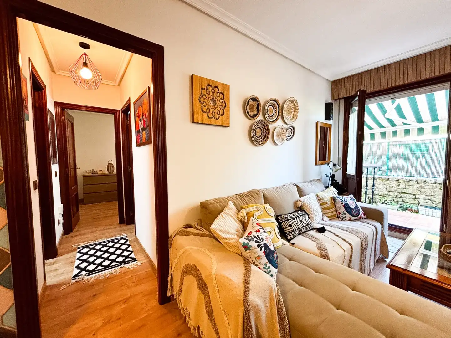 Living room of Flat for sale in Meruelo  with Heating, Private garden and Terrace