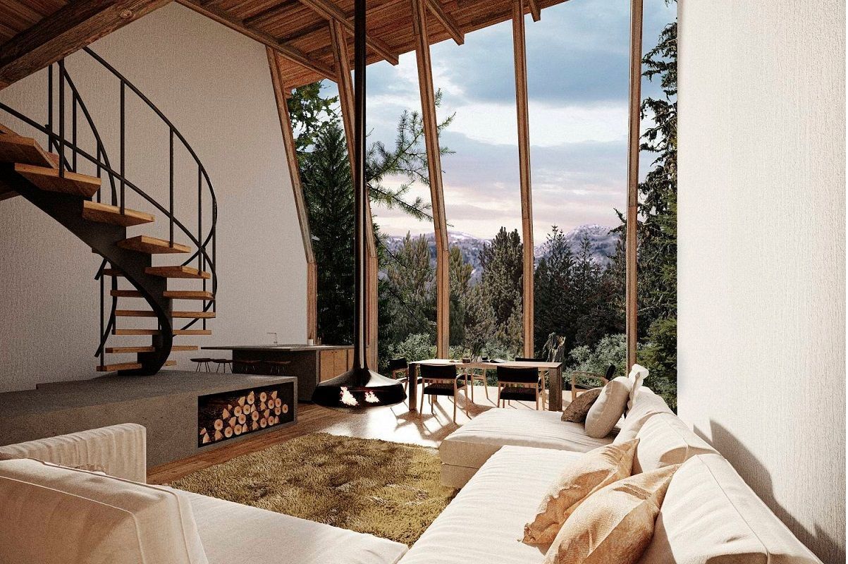 Sala d'estar de Casa o xalet en venda en Alp