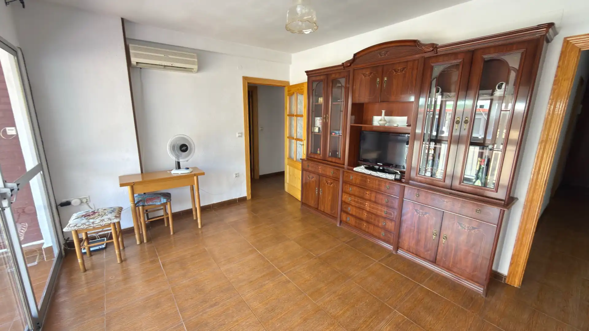 Sala de estar de Piso de alquiler en Málaga con Aire acondicionado, Terraza y Horno