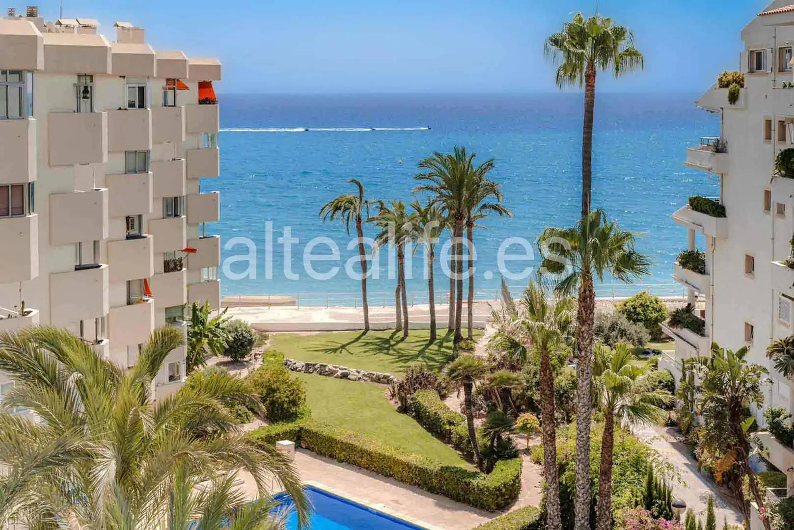 Vista exterior de Apartamento en venta en Altea con Aire acondicionado, Terraza y Trastero