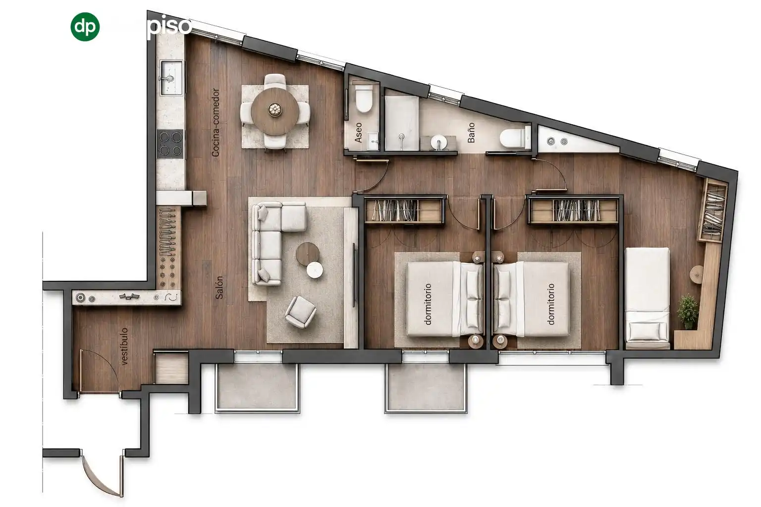 Apartament amb terrassa en venda a 28 Calle Acera de San Ildefonso #28 3B, imagen 23