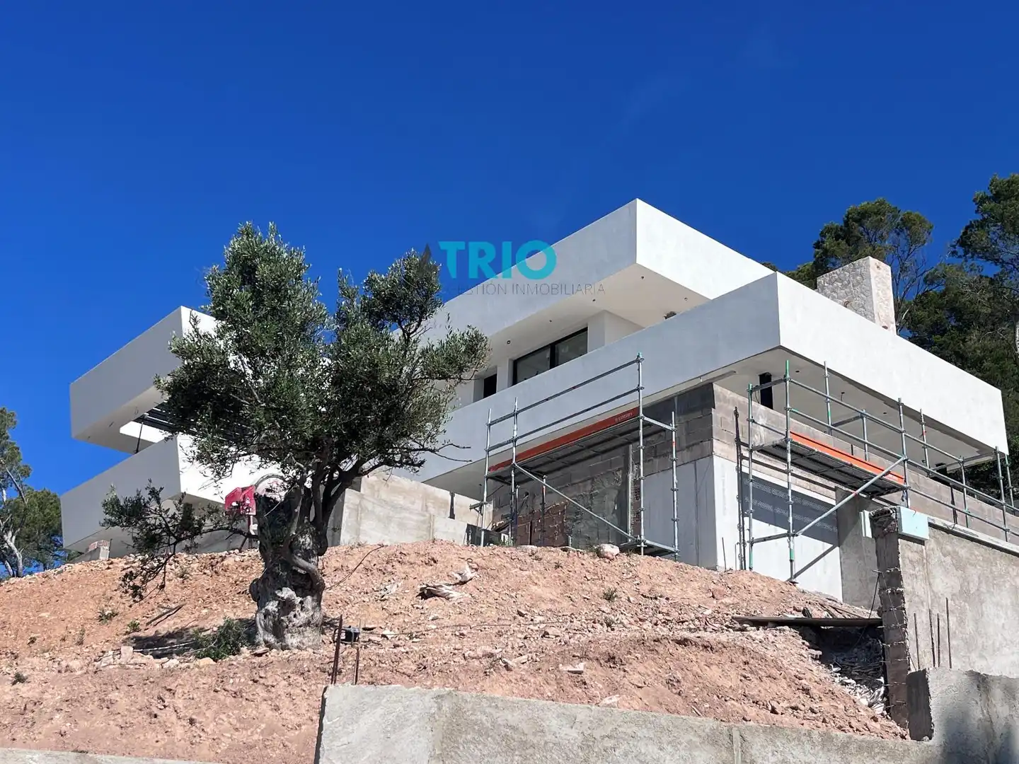 Vista exterior de Casa o xalet en venda en Bunyola amb Aire condicionat, Terrassa i Piscina