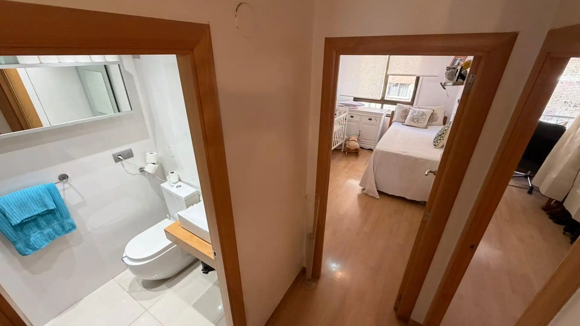 Dormitori de Dúplex en venda en Castellón de la Plana / Castelló de la Plana amb Aire condicionat, Parquet i Terrassa