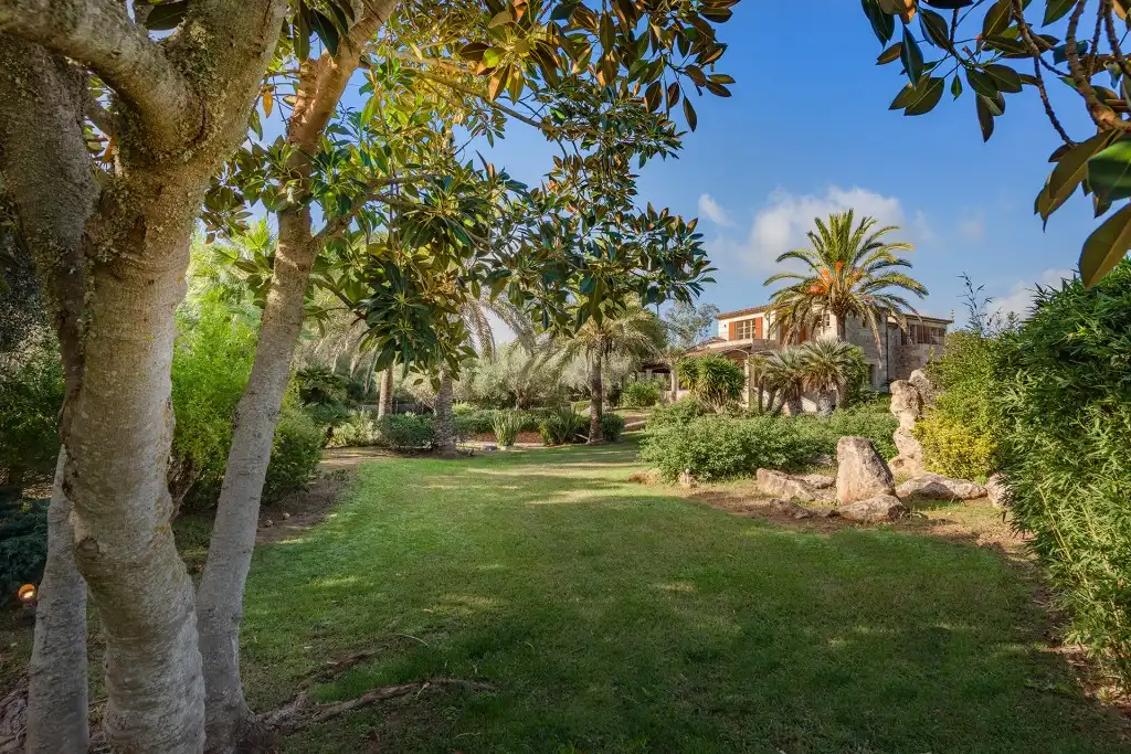 Jardín de Finca rústica en venta en Pollença con Aire acondicionado, Calefacción y Jardín privado