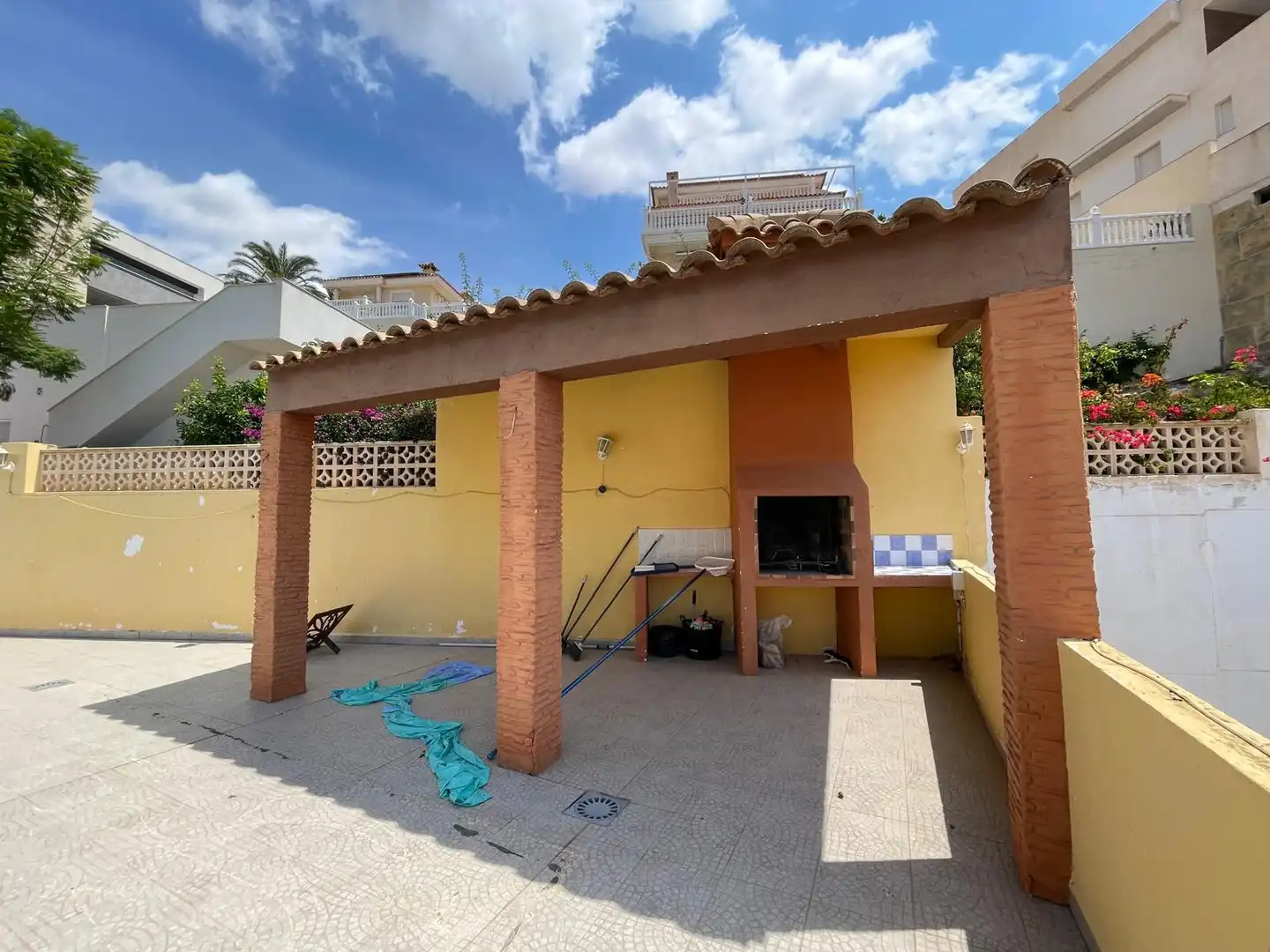 Garten von Haus oder Chalet zum Verkauf in Mazarrón mit Klimaanlage, Heizung und Privatgarten