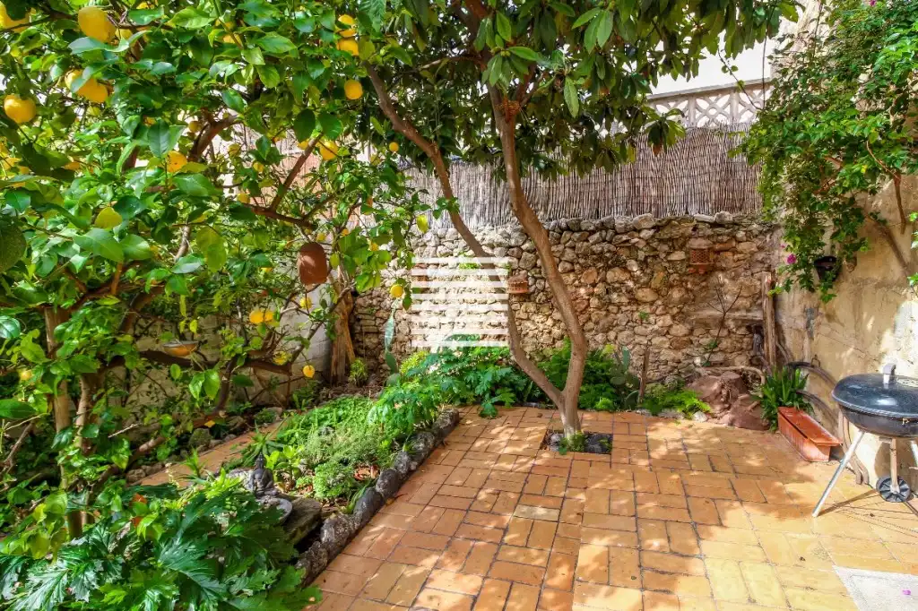 Jardín de Casa adosada en venta en Pollença con Aire acondicionado y Amueblado