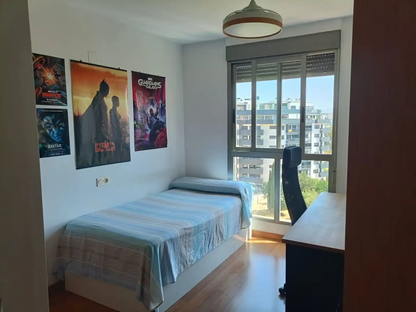 Habitación de Piso de alquiler en Murcia con Aire acondicionado, Calefacción y Amueblado