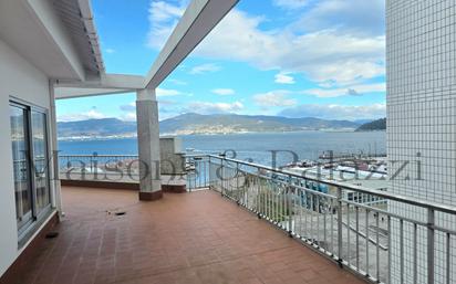 Exterior view of Attic for sale in Vigo   with Heating, Parquet flooring and Terrace