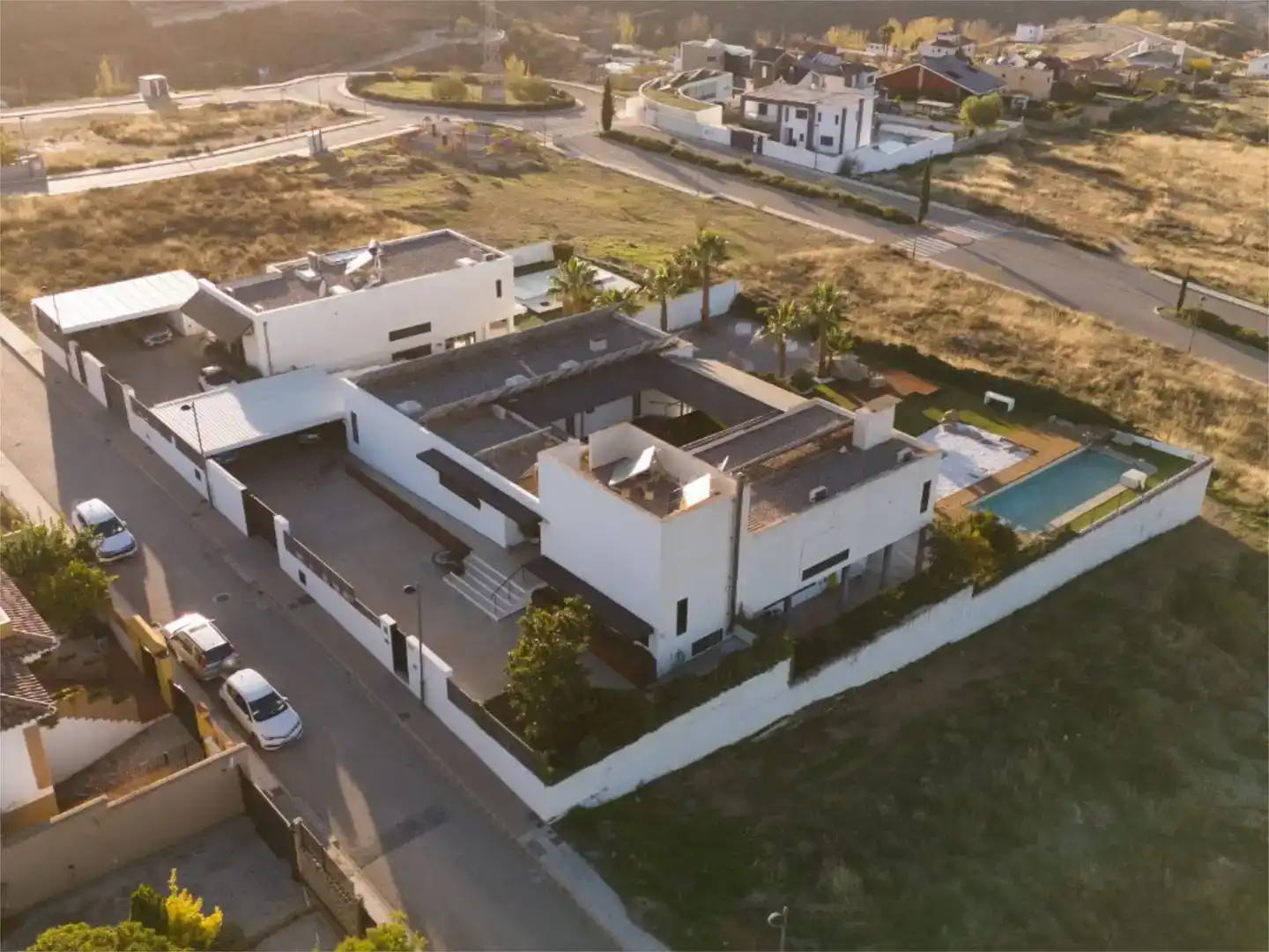 Vista exterior de Pis en venda en La Zubia amb Aire condicionat, Jardí privat i Parquet