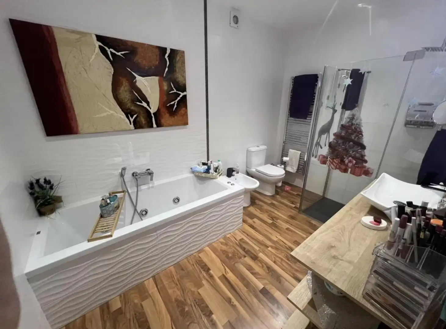 Baño de Casa o chalet en venta en La Pobla de Claramunt con Calefacción y Jardín privado