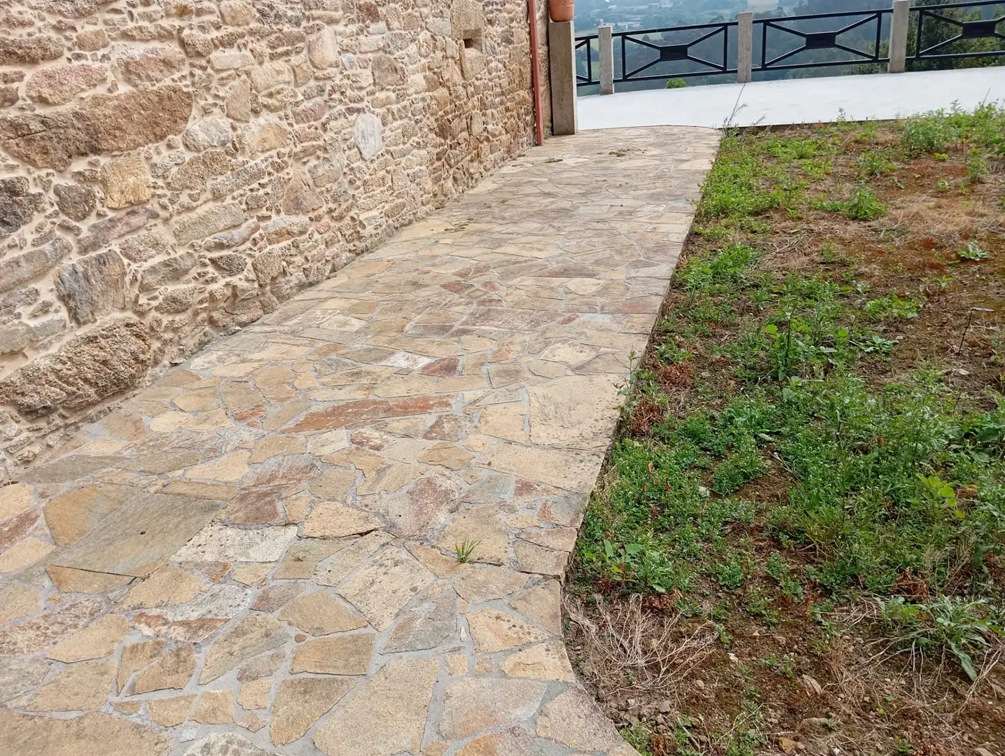 Jardín de Casa o chalet en venta en A Laracha   con Amueblado