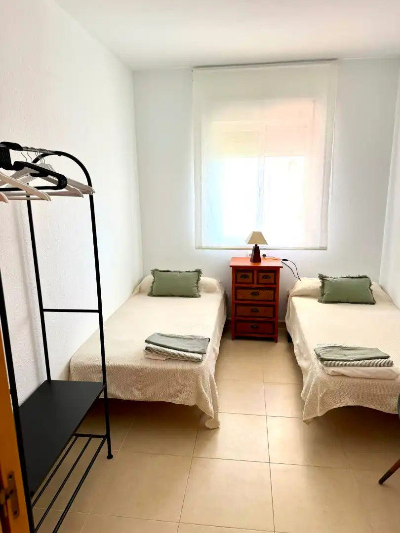 Bedroom of Flat for rent in El Ejido  with Air Conditioner, Heating and Private garden