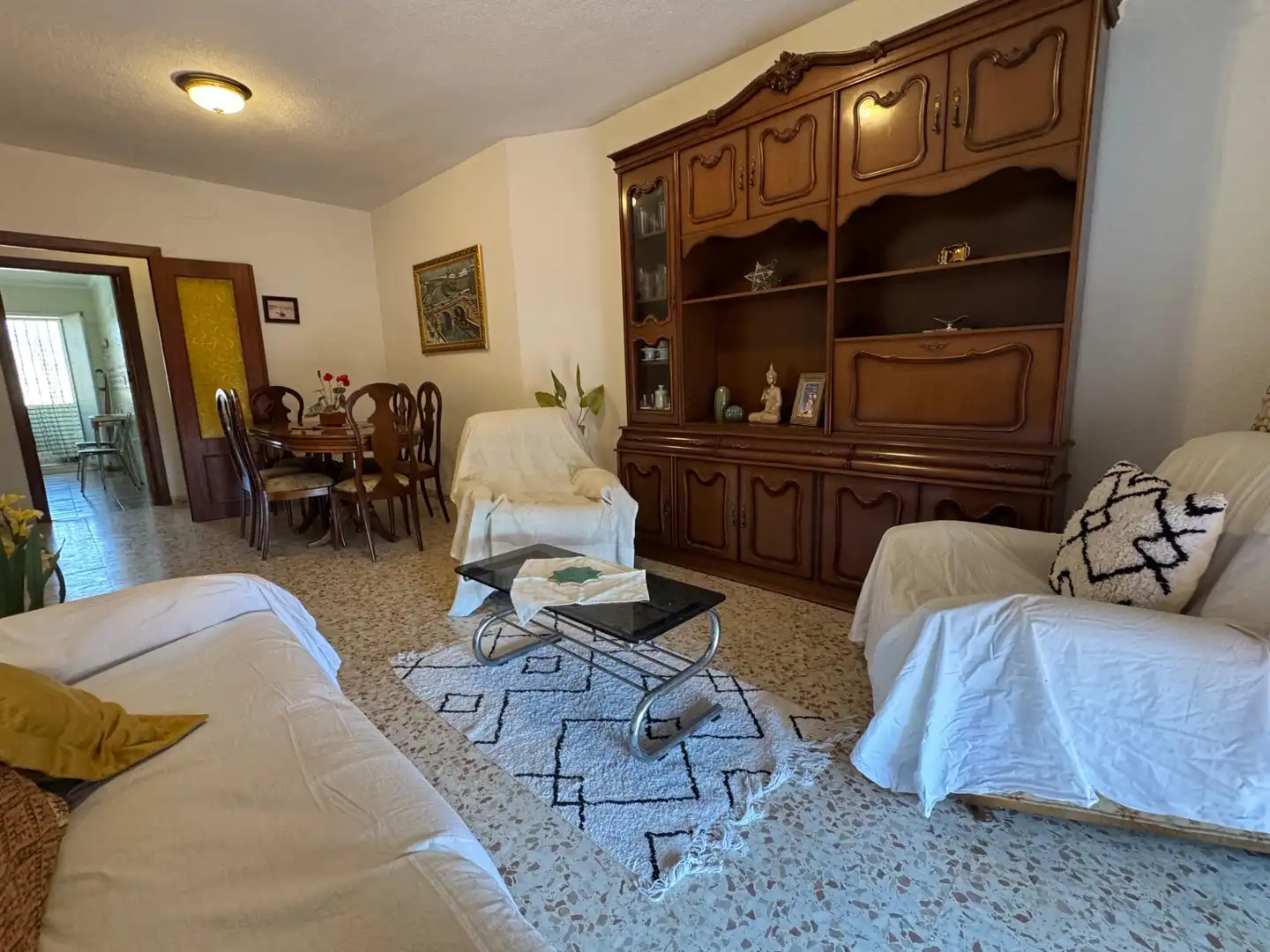 Sala de estar de Piso en venta en Hellín con Balcón