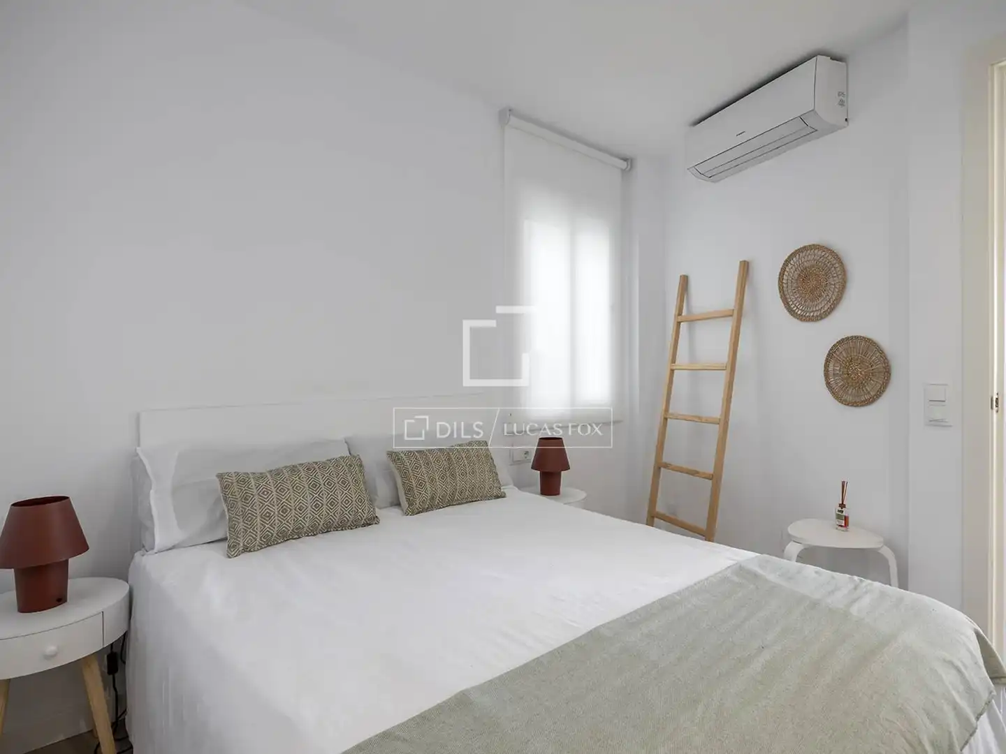 Bedroom of Flat for rent in Barcelona  with Air Conditioner, Heating and Terrace