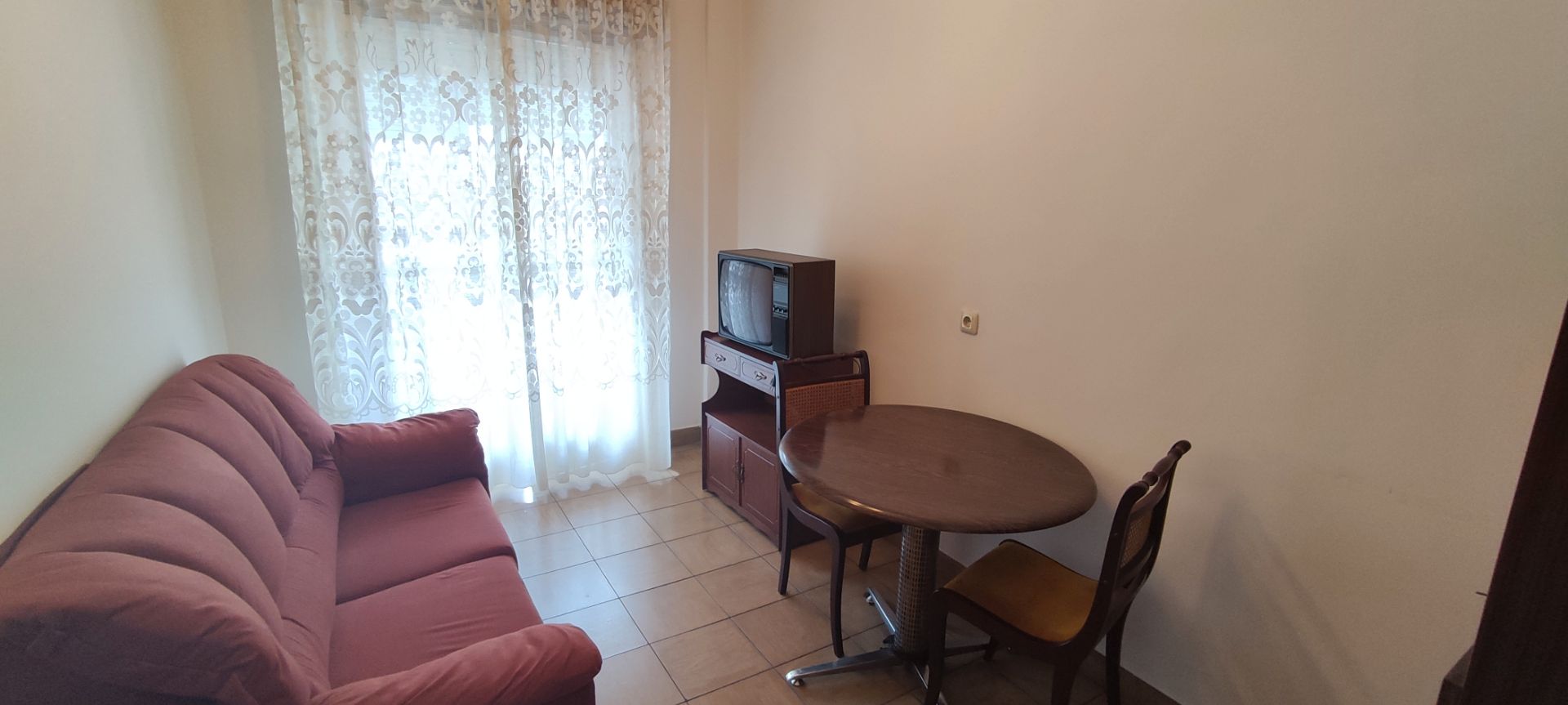 Living room of Flat to rent in Ourense Capital   with Heating, Furnished and Balcony