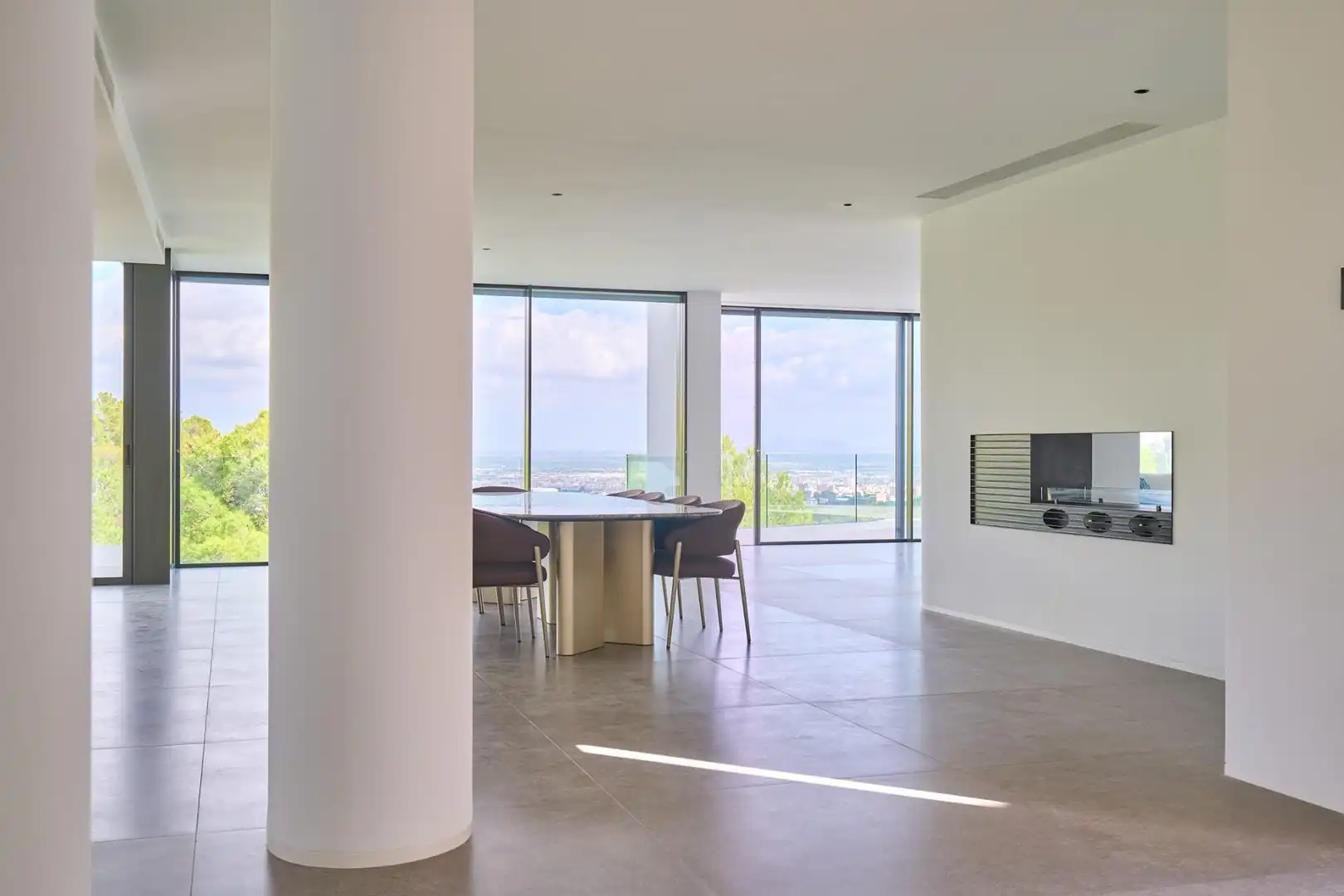 Sala d'estar de Casa o xalet en venda en  Palma de Mallorca amb Aire condicionat, Jardí privat i Terrassa