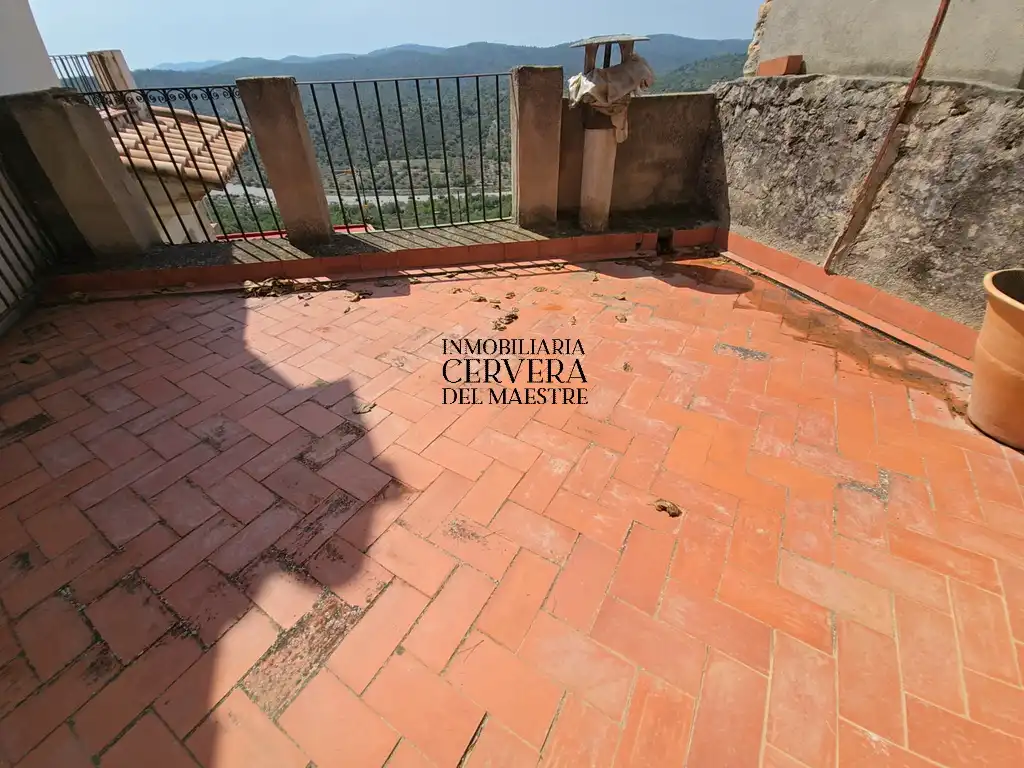 Terrassa de Casa o xalet en venda en Cervera del Maestre