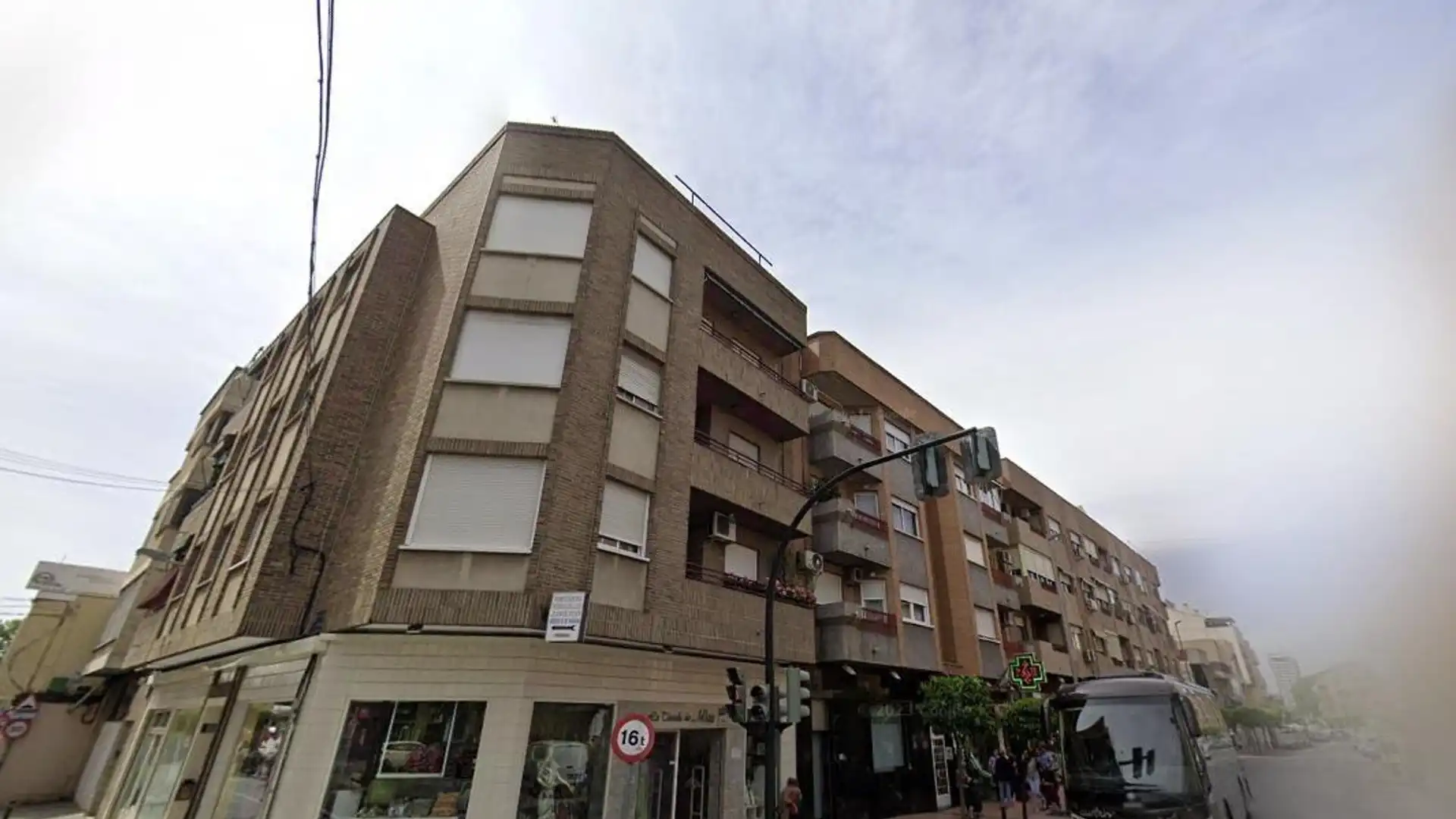 Vista exterior de Piso en venta en  Murcia Capital
