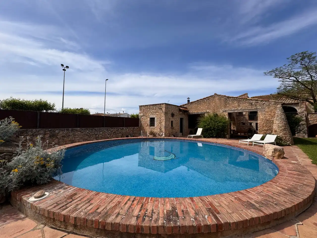 Swimming pool of Country homes for sale in Viladamat  with Private garden, Terrace and Swimming Pool