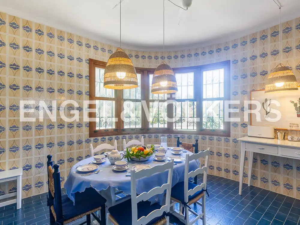 Dining room of Houses for sale in Requena  with Heating, Private garden and Terrace