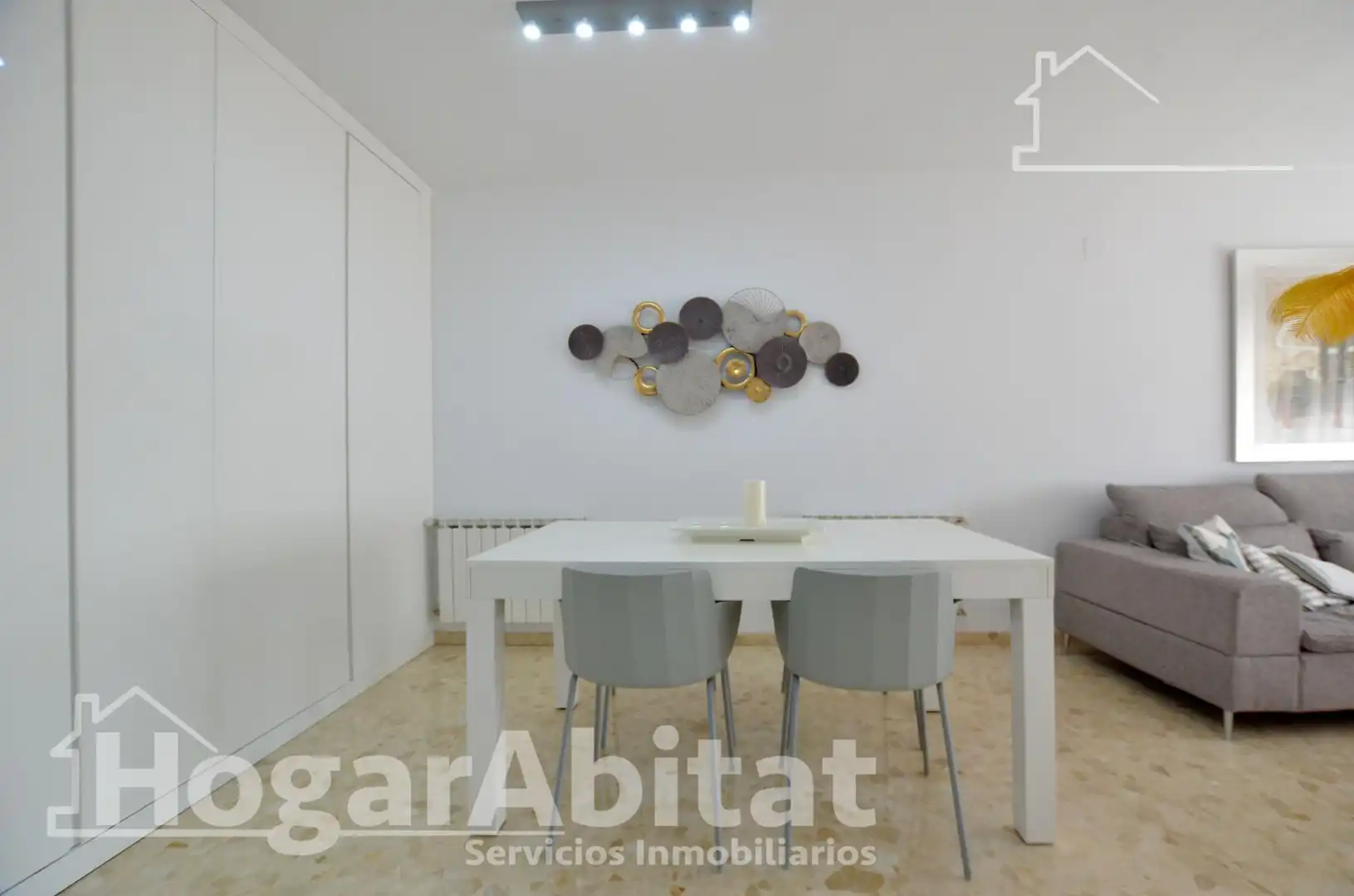 Sala de estar de Piso en venta en Tavernes de la Valldigna con Balcón