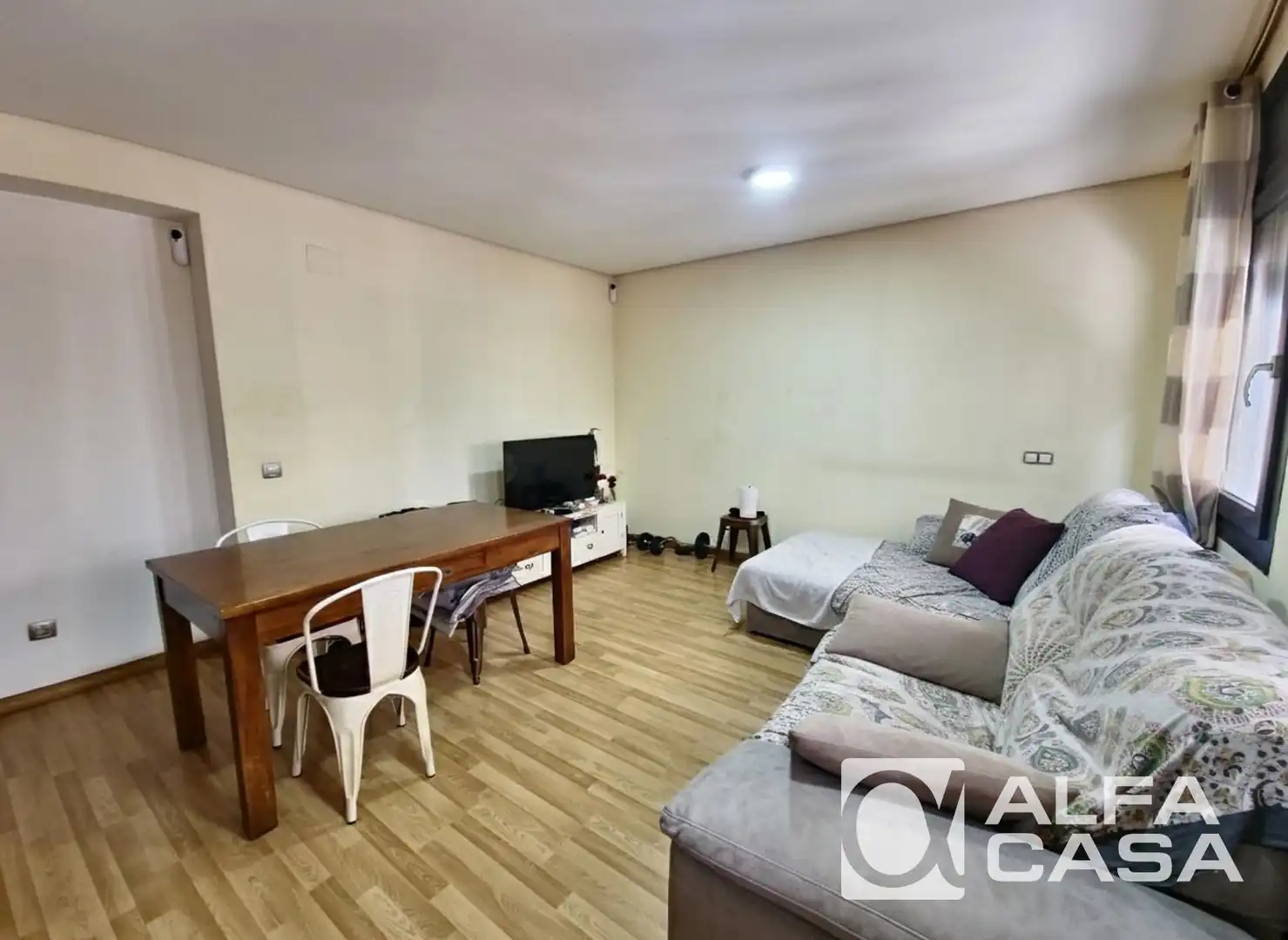 Sala d'estar de Pis en venda en Lloret de Mar amb Aire condicionat, Calefacció i Parquet