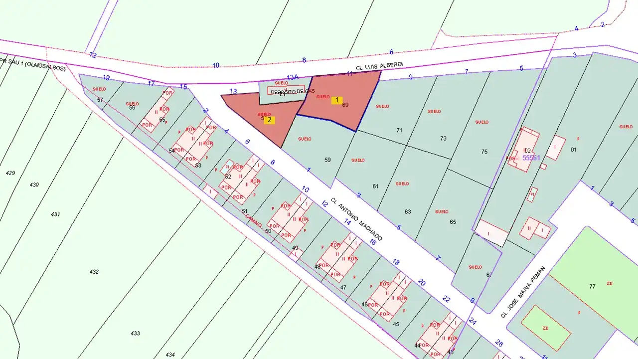 Land for sale in Revillarruz